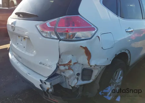 2016 Nissan Rogue Sv from USA, damaged, VIN KNMAT2MV7GP706221